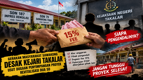 Dugaan Fee 15 Persen Muncul, Alur Duit Proyek Dua SD Diminta Dibongkar