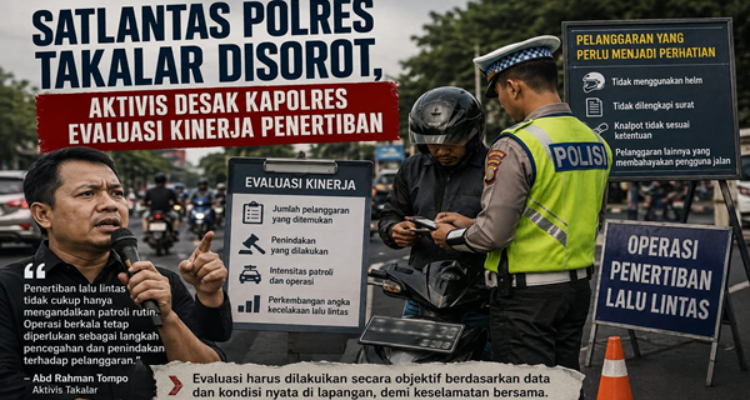 Pengawasan Lalu Lintas Dipertanyakan, Kapolres Takalar Diminta Turun Tangan