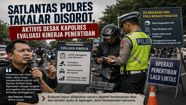 Pengawasan Lalu Lintas Dipertanyakan, Kapolres Takalar Diminta Turun Tangan