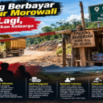 Jalur Hauling Kembali Dipasangi Palang Berbayar, Keluarga Kades Pekaloa Diduga Bermain