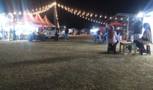 Siapa Beri Lampu Hijau? Pasar Malam Gunakan Fasilitas Publik Bontokassi