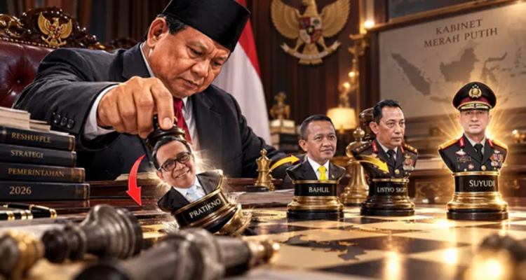 Reshuffle Kabinet Prabowo, Pratikno Lengser, Bahlil-Sigit Digeser, Suyudi Isi Kursi Kapolri