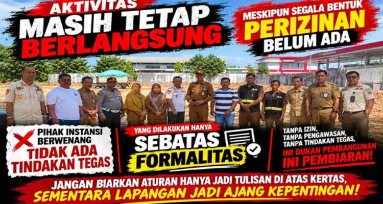Sidak Tanpa Efek? Aktivitas di Samping SPBU Kalabbirang Tetap Berlangsung, Pemkab Disorot