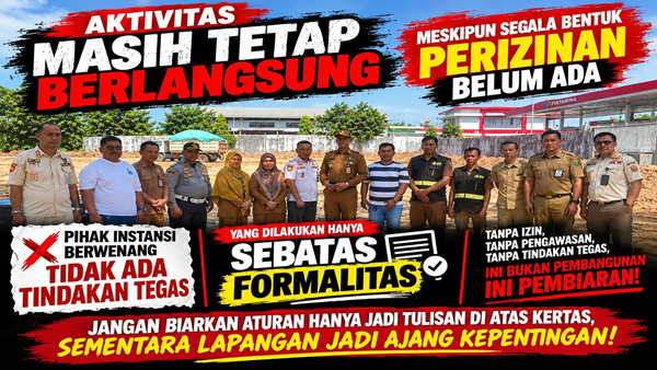 Sidak Tanpa Efek? Aktivitas di Samping SPBU Kalabbirang Tetap Berlangsung, Pemkab Disorot