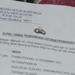 Mobil Tak Dikuasai, Uang Telanjur Keluar! Dugaan Penipuan Rp25,4 Juta di Wajo, Andi Aso Belum Ditemukan