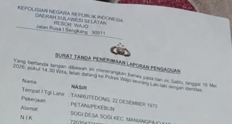 Mobil Tak Dikuasai, Uang Telanjur Keluar! Dugaan Penipuan Rp25,4 Juta di Wajo, Andi Aso Belum Ditemukan